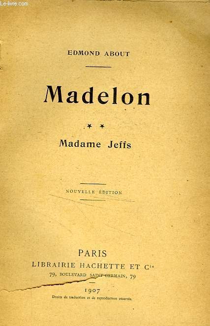 MADELON, MADAME JEFFS