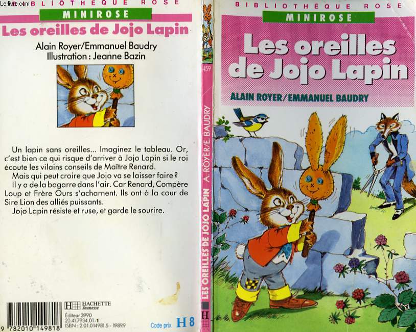 LES OREILLES DE JOJO LAPIN