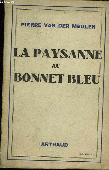 LA PAYSANNE AU BONNET BLEU