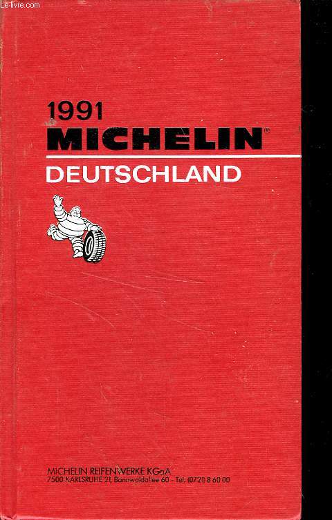 GUIDE ROUGE MICHELIN ALLEMAGNE