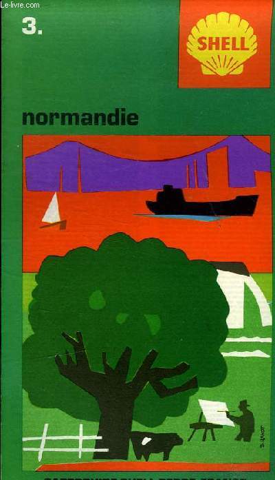 NORMANDIE. CARTOGUIDE SHELL BERRE N3