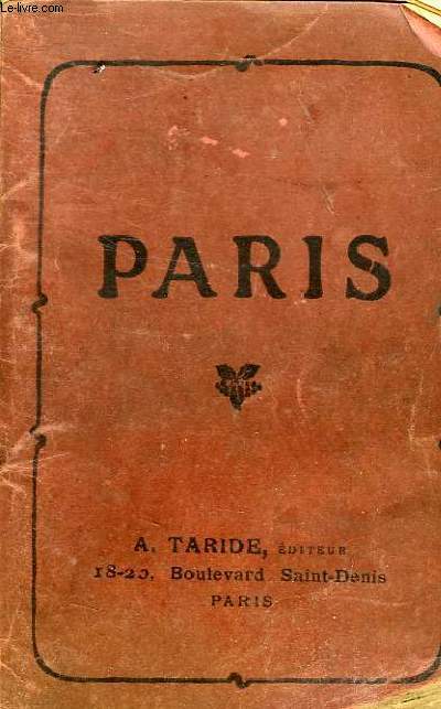 PARIS - PLAN ET GUIDE DE PARIS
