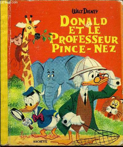 Donald et le professeur Pince-Nez