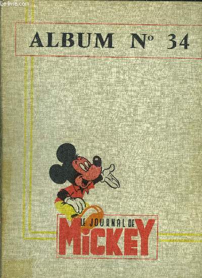 Le journal de Mickey - Album n34 (n679  696)