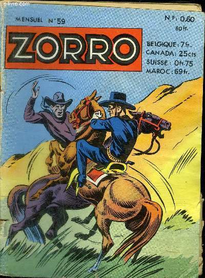 Zorro - Mensuel n59 -Terreur sur la ville