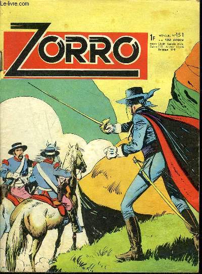 Zorro - Mensuel n151 - L'ombre de Zorro