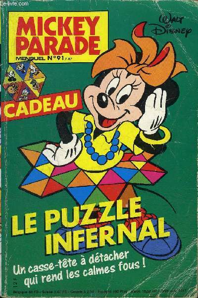 Mickey Parade - mensuel n91 - Le puzzle infernal