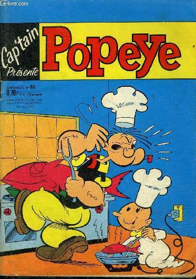 Cap'tain prsente : Popeye - bimensuel n85 - L'le du cyclope