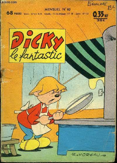 Dicky le fantastic - mensuel n63 - Marchand de crpes