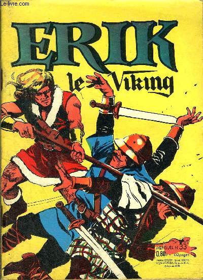 Erik le viking - mensuel n33