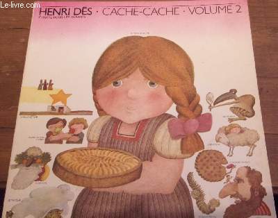 Pochet disque vinyle 33t - Cache-cache - Volume 2