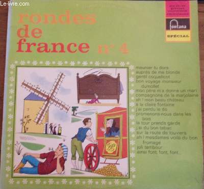 pochette disque vinyle 33t - Ronde de France n4