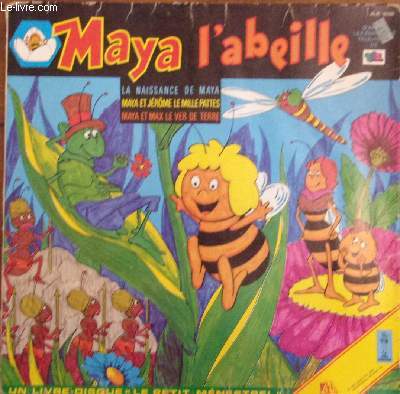 Pochette Livre-disque vinyle 33T - Maya l'abeille et ses amis