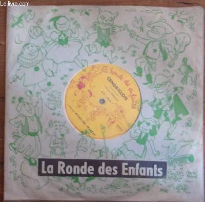 disque vinyle 33t // Cendrillon - Blanche-Neige et les sept nains