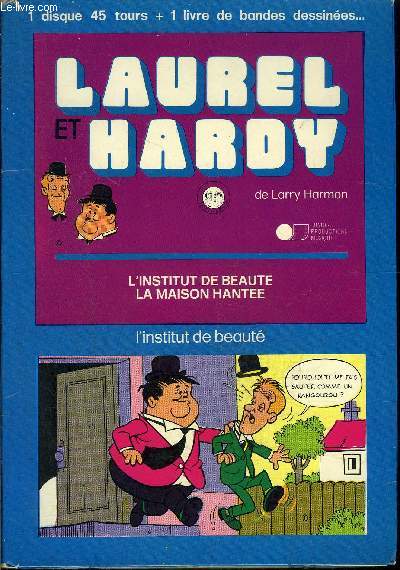 Livre disque 45t // Laurel et Hardy