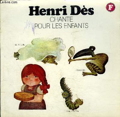 disque 45t // Henri Ds chante pour les enfants