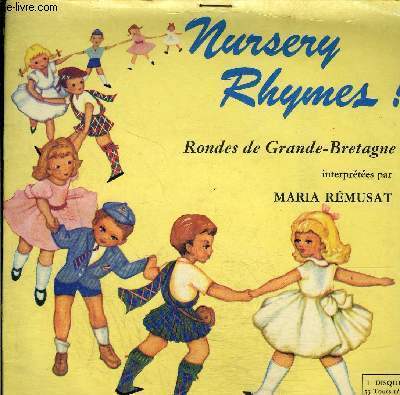 disque 45t // Nursery rhymes !