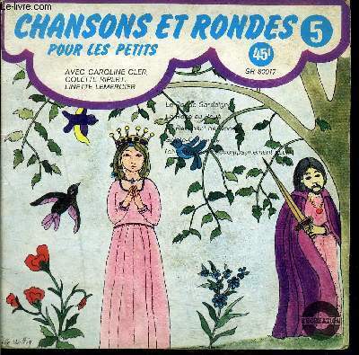 disque 45t // Chansons et rondes pour les petits n5