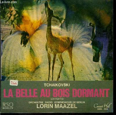 disque 33t// La belle au bois dormant, opus 66 (extrait)