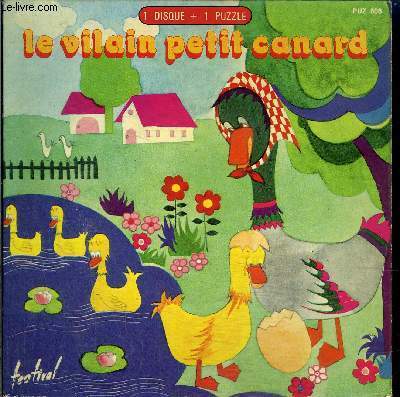 pochette disque 45t // Le vilain petit canard