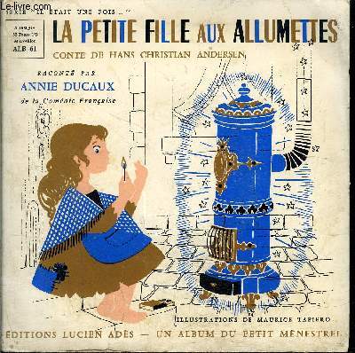 Album-disque 45t // La petite fille aux allumettes