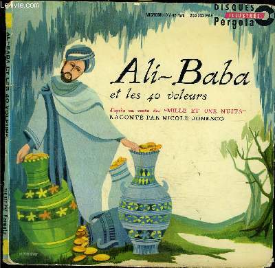 livre-disque 45t // Ali baba et les 40 voleurs