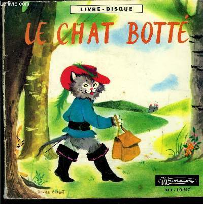 livre-disque 33t // Le chat Bott