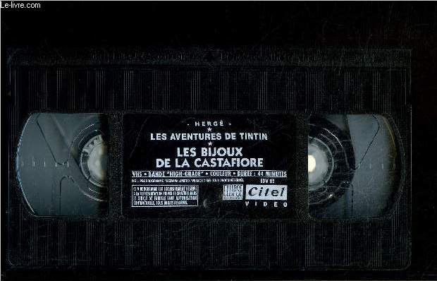 VHS / Les aventures de Tintin : Les bijoux de la Castafiore
