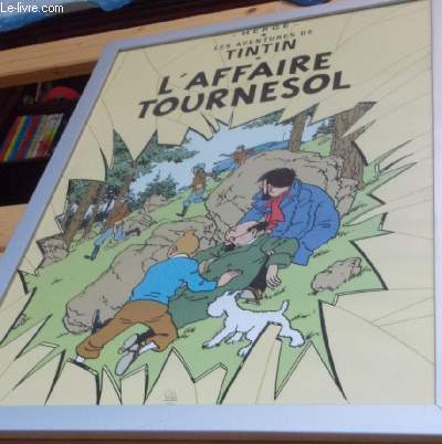 Affiche Tintin : L'affaire tournesol