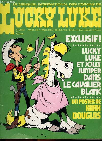 Le mensuel international des copains de Lucky Luke n8 - 1ere anne - Octobre 1974