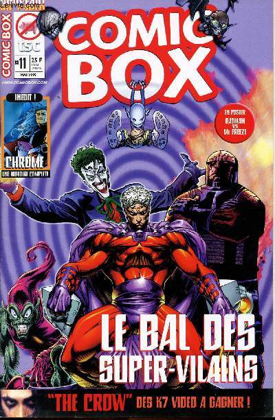 Comic Box - mensuel n11 - Mai 99 - Le bal des Super-vilains