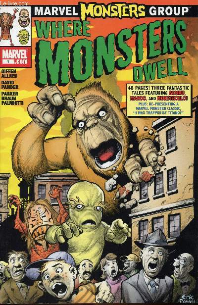 Marvel Monsters : Where Monsters Dwell n1 - Bring on the Bombu !