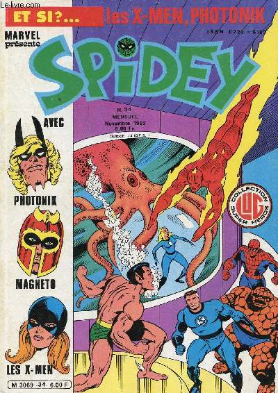 Spidey - mensuel n34 - X-men, les mutants, 18e pisode : Et si Iceberg chouait ?