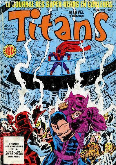 Titans - n117 - Les nouveaux mutants : Le choix du professeur