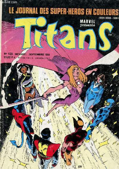 Titans - n128 - Les nouveaux mutants : Prmonition