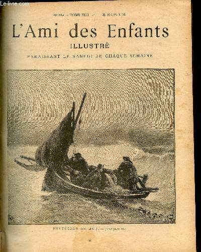 L'ami des enfants - Hebdomadaire n 839 - 31 mars 1900 - Histoires de Mer