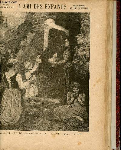 L'ami des enfants - Hebdomadaire n873 - 17 novembre 1900 + 24 novembre 1900 - Gluck et le rosaire - Copncours des plus petits d'Auteuil