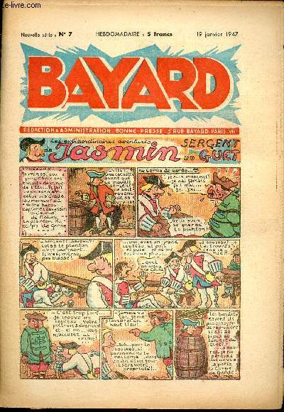 Bayard, nouvelle srie - Hebdomadaire n7 - 19 janvier 1947