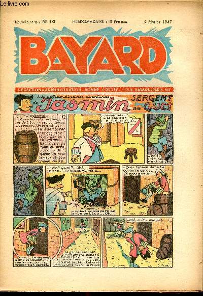 Bayard, nouvelle srie - Hebdomadaire n10 - 9 fvrier 1947