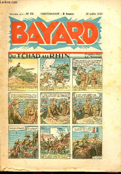 Bayard, nouvelle srie - Hebdomadaire n85 - 18 juillet 1948