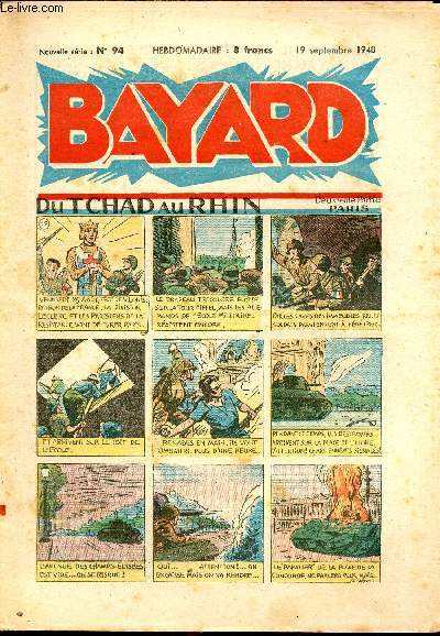 Bayard, nouvelle srie - Hebdomadaire n94 - 19 septembre 1948