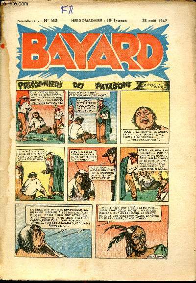 Bayard, nouvelle srie - Hebdomadaire n143 - 28 aot 1949