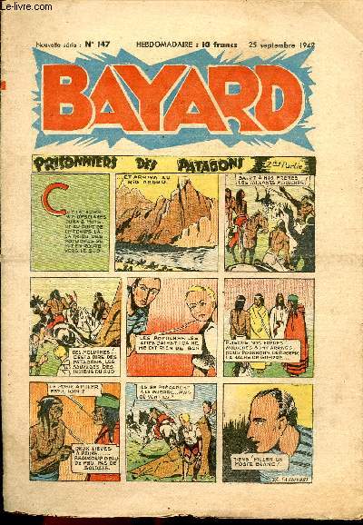 Bayard, nouvelle srie - Hebdomadaire n147 - 25 septembre 1949