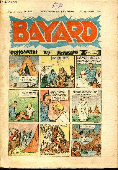 Bayard, nouvelle srie - Hebdomadaire n155 - 20 novembre 1949