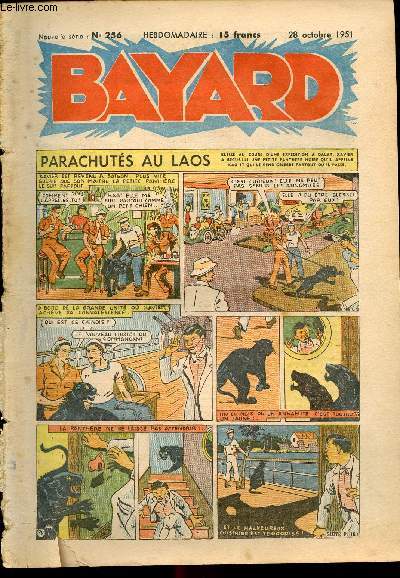 Bayard, nouvelle srie - Hebdomadaire n256 - 28 octobre 1951