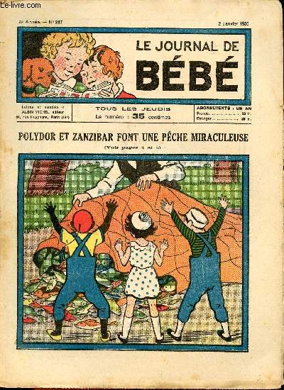 Le journal de Bb - anne 1936 - n217  269 - du 2 janvier au 31 dcembre 1936 (52 numros - COMPLET)