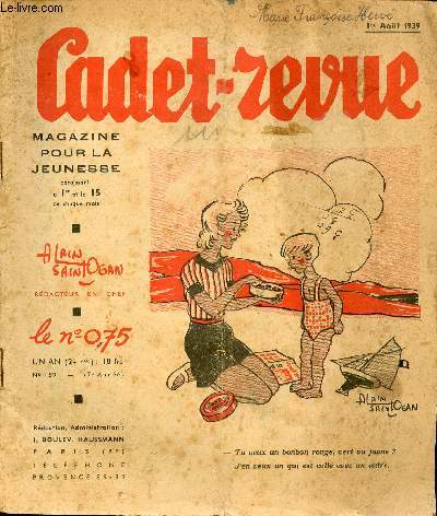 Cadet-Revue n 159 - 1er aot 1939 - De la pluie et... du beau temps