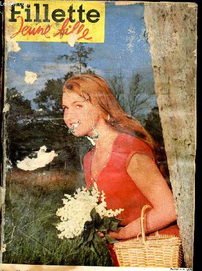 Fillette album - anne 1958 - n615  632 - du 1er mai au 28 aot 1958 - Le jour des rois - Danseuse de Bali - Sur les quais de Paris - La leon d'histoire naturelle - Le miroir - le jour des travestis - ...