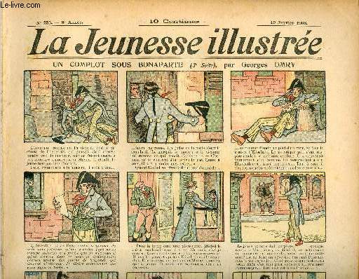 La Jeunesse Illustre - n 256 - 19 janvier 1908 - D'un sot on ne tire que niaiseries par Rosnil - La poupe de Suzette par Motet - La chauve-souris par Leguey - la pche au moulin par Rabier - ...