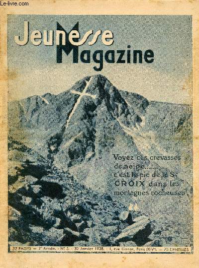 Jeunesse Magazine - n 5 - 30 janvier 1938 - est-ce le singe par Ren Louys